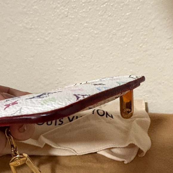 Louis Vuitton White Multicolor Murakami Monogram Key pouch - Picture 8 of 14